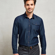 Jeans stitch denim shirt