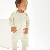 Baby organic envelope sleepsuit with mitts