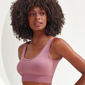 Women's TriDri® ribbed seamless 3D fit multi-sport bra