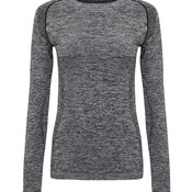 Women's TriDri® seamless '3D fit' multi-sport performance long sleeve top