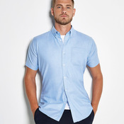 Slim fit workwear Oxford shirt short sleeve