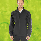 Recycled 3-layer printable softshell jacket